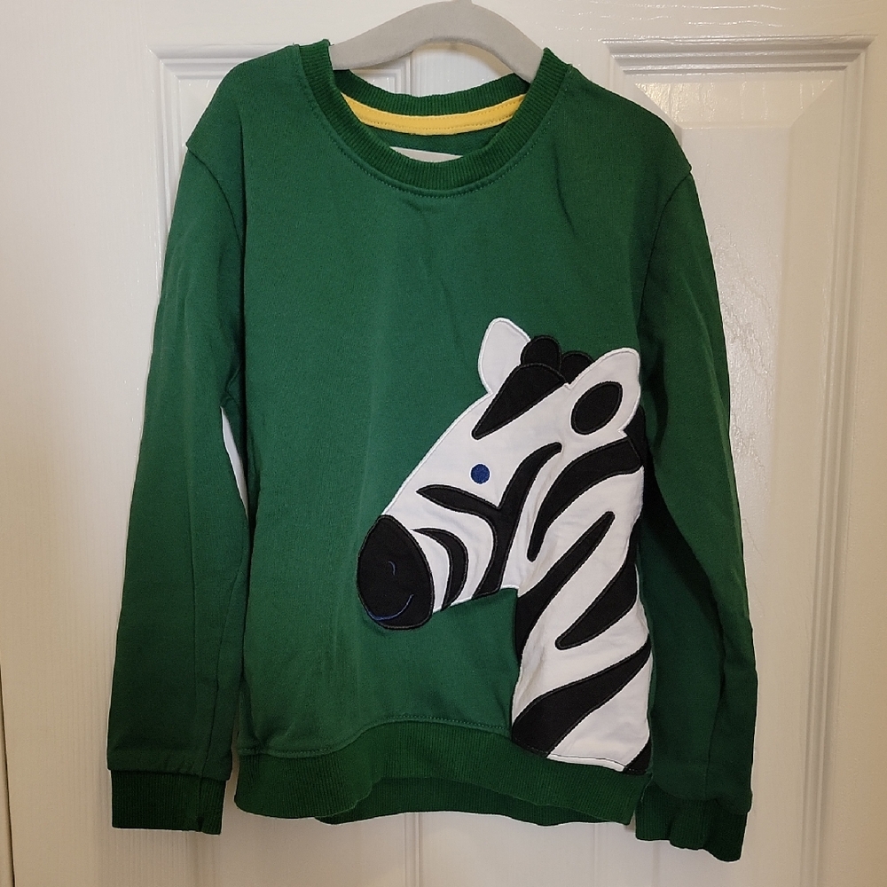 Green Zebra Kids Sweatshirt